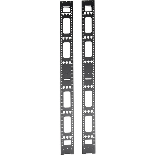 GABINETE DE RACK 45U SVR CON BARRAS DE GESTIÓN DE CABLES VERTICALES