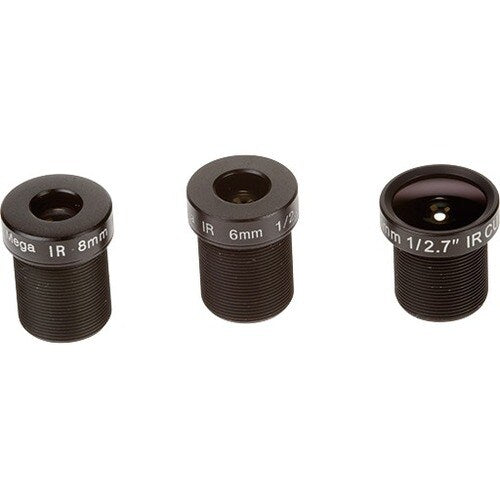 AXIS - Kit d'objectif fixe pour monture M12 - Conçu pour caméra de surveillance
