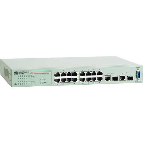 16 commutateurs WEBSMART 10/100T + 4 SFP
