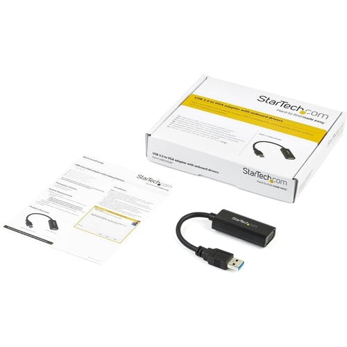 StarTech.com USB 3.0 to VGA Video Adapter with On