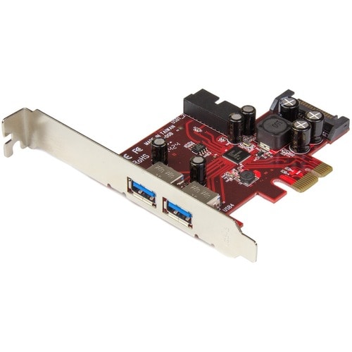 TARJETA ADAPTADORA PCIE USB 3.0 DE 4 PUERTOS CON ENCHUFE ESTILO PLACA MADRE DE 2 INT