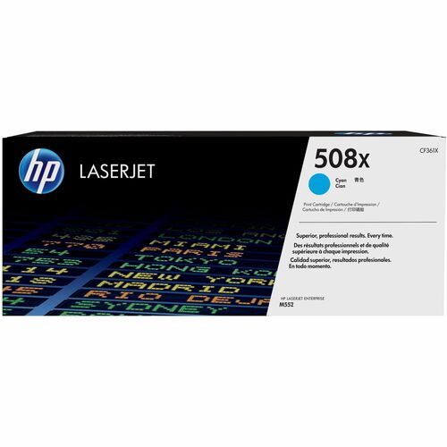 CARTOUCHE DE TONER LASERJET CYAN 508X