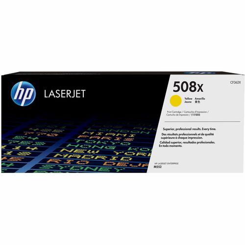 CARTOUCHE DE TONER LASERJET JAUNE 508X