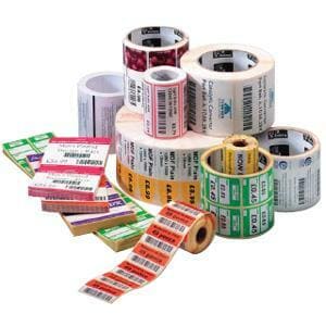 Papier pour étiquettes Zebra 2 x 3 pouces, impression thermique directe Zebra Z-Perform 100