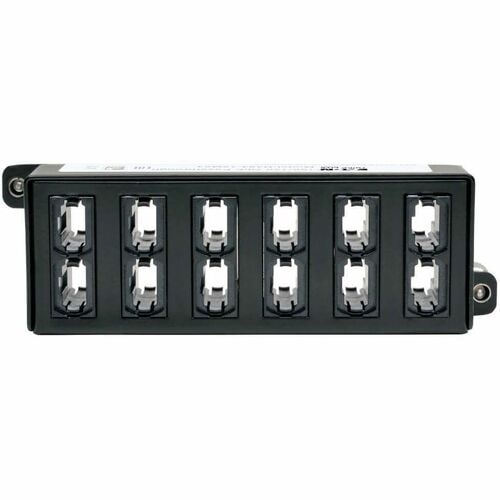 Tripp Lite 100Gb / 120Gb Pass-Through Cassette 12 24-Fiber MTP / MPO - 24 x MTP