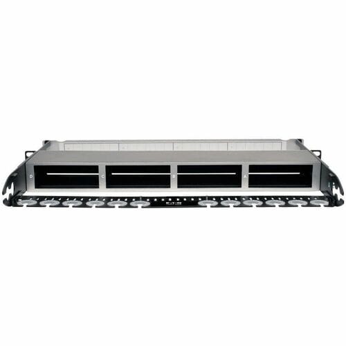 Tripp Lite High Density Copper Fiber Enclosure Panel 4-Cassette Capacity 1U - 4