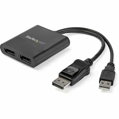 StarTech.com Répartiteur DisplayPort 1.2 pour deux écrans, DisplayPort vers 2x DP Multi