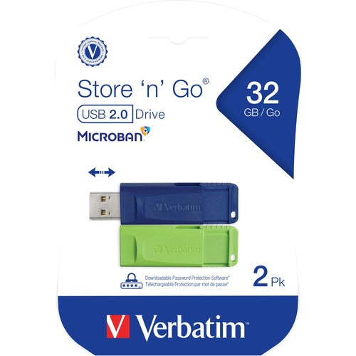 Lot de 2 clés USB STORE N GO 32 Go MULTI 4