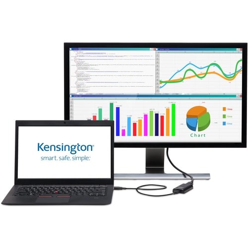 Adaptateur vidéo USB 3.0 vers DisplayPort 4K Kensington VU4000D