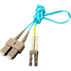 Fibre optique insensible aux courbures plénum Axiom Memory Axiom LC/SC BENDnFLEX Silver MMD OM4 50/125 5 m