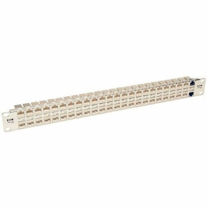 Tripp Lite 48-Port Cat6a Patch Panel Rackmount Shielded Feedthrough RJ45 1U - 48