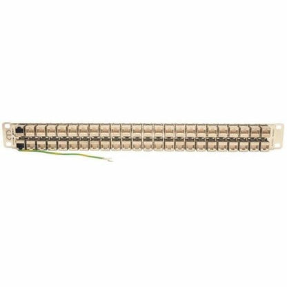 Tripp Lite 48-Port Cat6a Patch Panel Rackmount Shielded Feedthrough RJ45 1U - 48