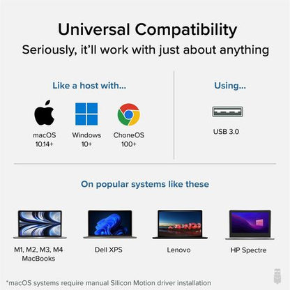 Plugable USB 3.0 HDMI/DVI/VGA Adapter for Multiple Monitors