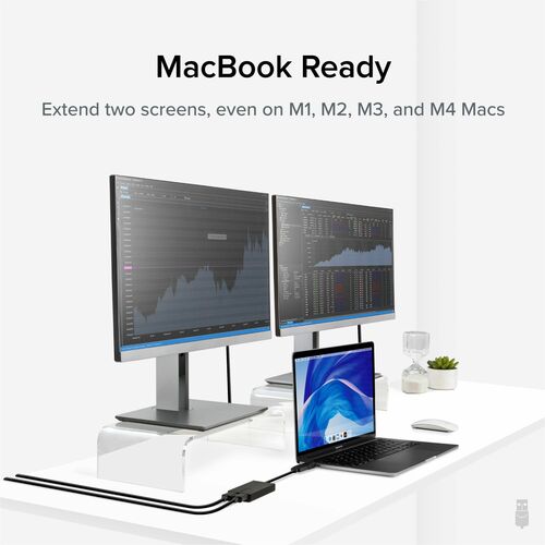 Plugable Up to 3840x2160 (Supports Windows 10