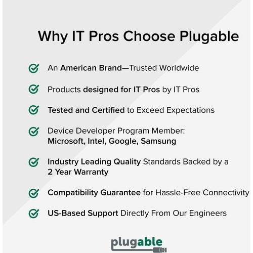 Plugable USB 2.0 to VGA Video Graphics Adapter for Multiple Monitors