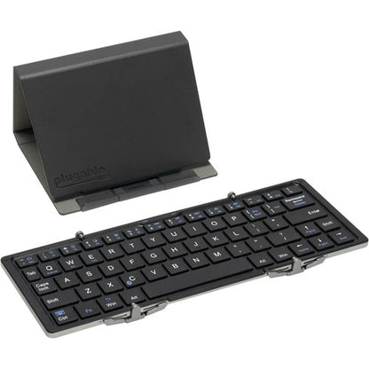 Plugable Foldable Bluetooth Keyboard Compatible with iPad, iPhones,