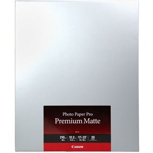 PM-101 17X 22IN PHOTO PAPER PRO PREMIUM MATTE 20 SHEETS/PKG NO RTRN