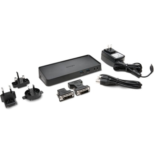 Estación de acoplamiento Kensington SD3600 de 5 Gbps con USB 3.0 y dos puertos 2K