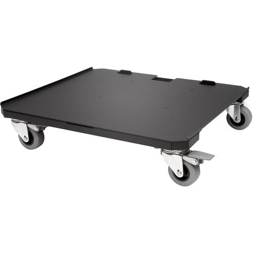 Carro de gabinete seguro Kensington - 4 ruedas - Goma - Negro - 1