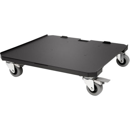 Carro de gabinete seguro Kensington - 4 ruedas - Goma - Negro - 1