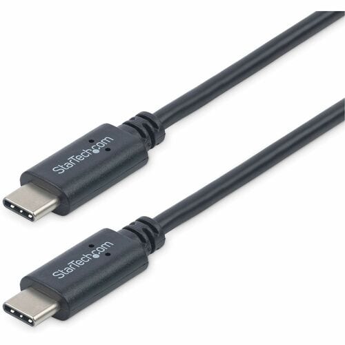 StarTech.com 1m 3 ft USB C Cable - M/M - USB 2.0 - USB-IF Certified - USB-C Char