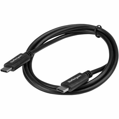 StarTech.com 1m 3 ft USB C Cable - M/M - USB 2.0 - USB-IF Certified - USB-C Char