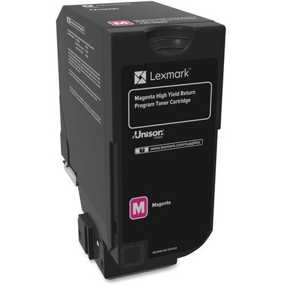 CARTOUCHE DE TONER MAGENTA À HAUTE CAPACITÉ CS725, PROGRAMME DE RETOUR