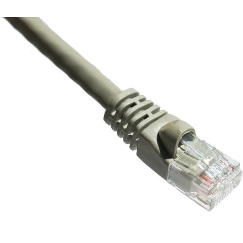 Axiom Memory Axiom 3FT CAT6A 650mhz Patch Cable Molded Boot (Gray) - 3 ft Catego