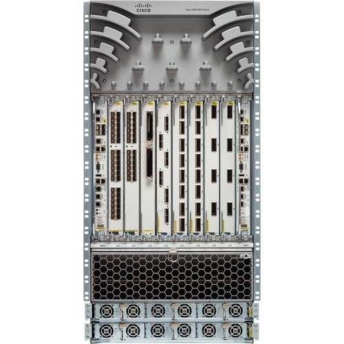 Chasis Cisco ASR 9910 con 8 ranuras para tarjetas de línea (8 unidades) - 1 año