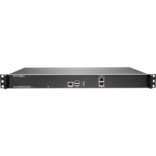 SonicWALL SMA 200 ADDITIONAL 10 CONCURRENT USERS - 2 Port - 10/100/1000Base-T -