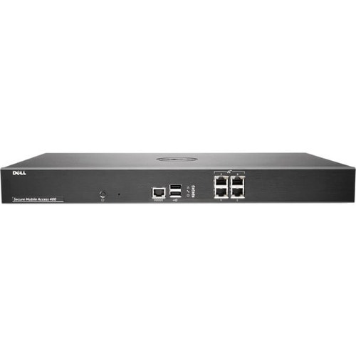 SonicWALL SMA 400 ADDITIONAL 10 CONCURRENT USERS - 4 Port - 10/100/1000Base-T -