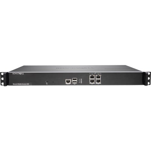 SonicWALL SMA 400 ADDITIONAL 100 CONCURRENT USERS - 4 Port - 10/100/1000Base-T -