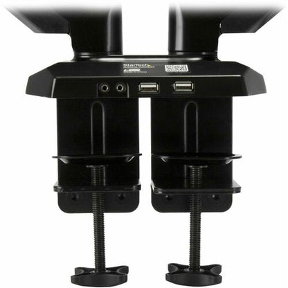 StarTech.com Dual Monitor Arm, USB Hub and Audio P