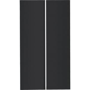 Panduit Split Side Panel for 48 RU 1200mm Depth cabinet. Color: Black
