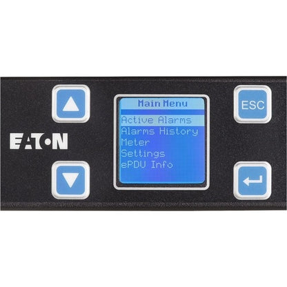 Eaton Metered Input rack PDU, 1U, 5-15P input, 1.44 kW max, 120V, 12A,