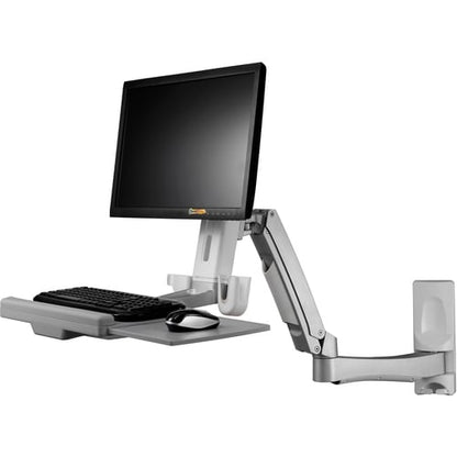 Brazo de montaje Amer para monitor, teclado y ratón