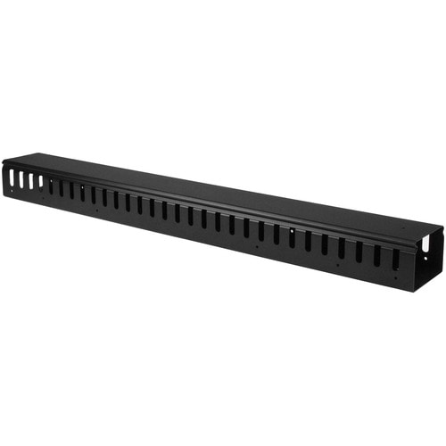 StarTech.com Vertical Cable Organizer with Finger Ducts - Vertical Cable Managem