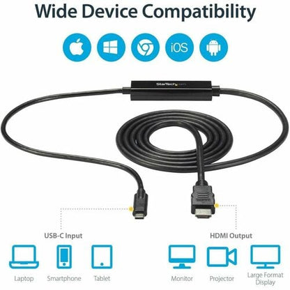 StarTech.com USB C to HDMI Cable