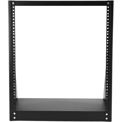 StarTech.com 2-Post 12U Heavy-Duty Desktop Server Rack, Small Open Fra