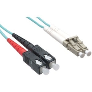 Axiom Memory Axiom LC/SC 10G Multimode Duplex OM3 50/125 Fiber Optic Cable 90m -