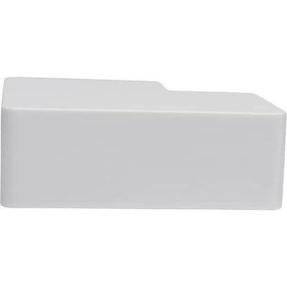 Tripp Lite by Eaton Raceway L Connector, 20 Pack, White - Cable Raceway Joiner -