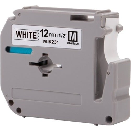 MK231 BLACK ON WHITE TAPE FOR PT65 PT85 PT100 PT75
