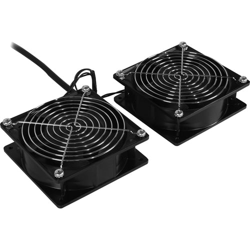 Cyber Power CyberPower Carbon CRA12002 Fan Tray - 2 Fan - 4.5 m³/min - Black