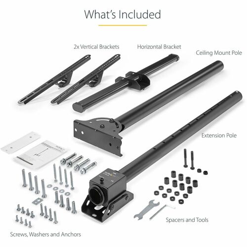 StarTech.com TV Ceiling Mount, Full
