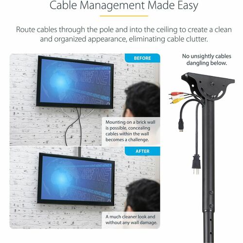 StarTech.com TV Ceiling Mount, Full
