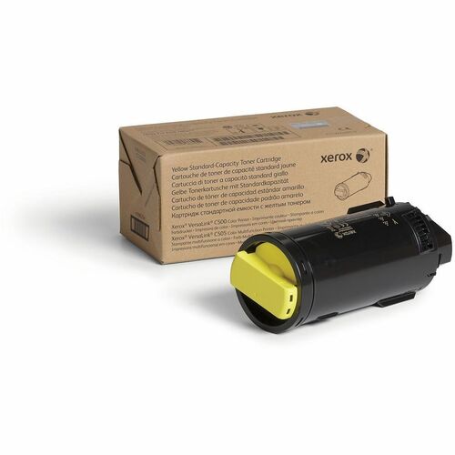 Cartucho de tóner con tapa estándar amarilla para Versalink C500/505 C500/C505