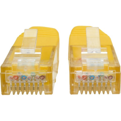 Câble de raccordement moulé Gigabit Cat6 Tripp Lite par Eaton (RJ45 M/M), jaune, 7,6 m -