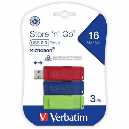 Lot de 3 clés USB STORE N GO 16 Go MULTI 4
