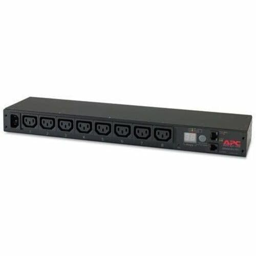 APC by Schneider Electric Rack PDU, Metered, 1U, 12A/208V, 10A/230V, (