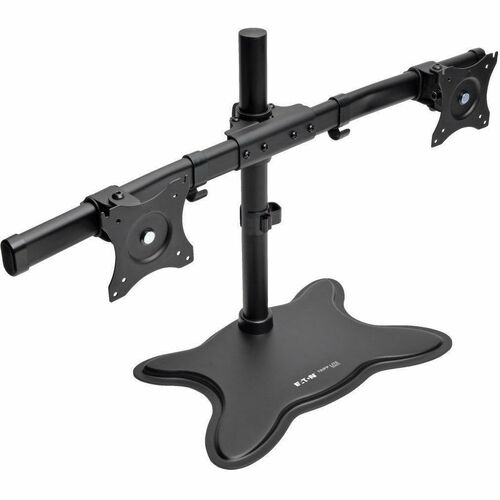 Tripp Lite by Eaton Dual-Monitor Desktop Mount Stand for 13\" to 27\" Flat-Screen Displays
